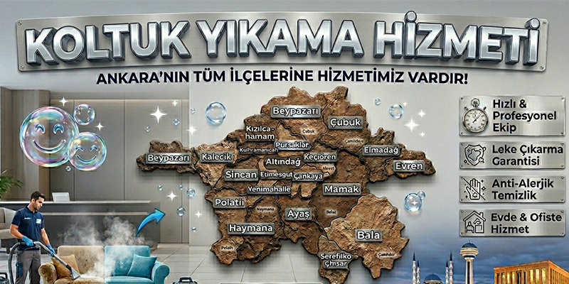 Ankara ilçeleri için koltuk yıkama hizmeti Ankara ilçeleri için koltuk yıkama hizmeti