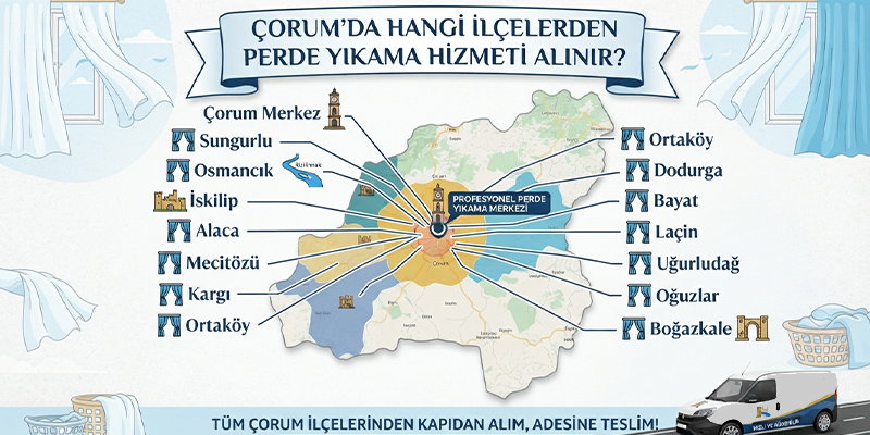 Çorum'da profesyonel perde yıkama hizmeti Çorum'da profesyonel perde yıkama hizmetleri
